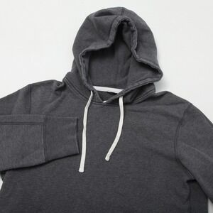 Reigning Champ Men's Gray Pullover Hoodie Sweatshirt Cotton Hooded Activewear M